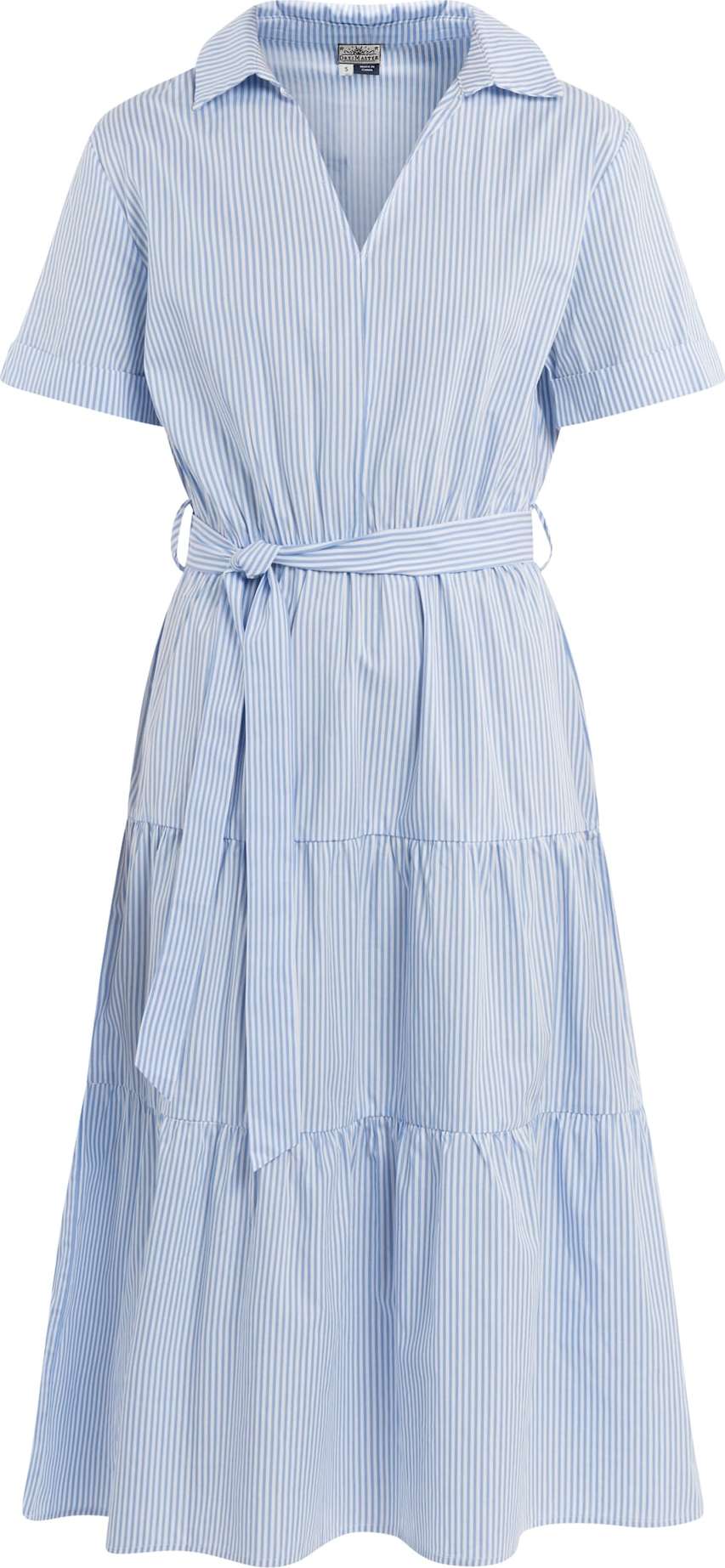 DreiMaster Maritim Šaty světlemodrá / bílá