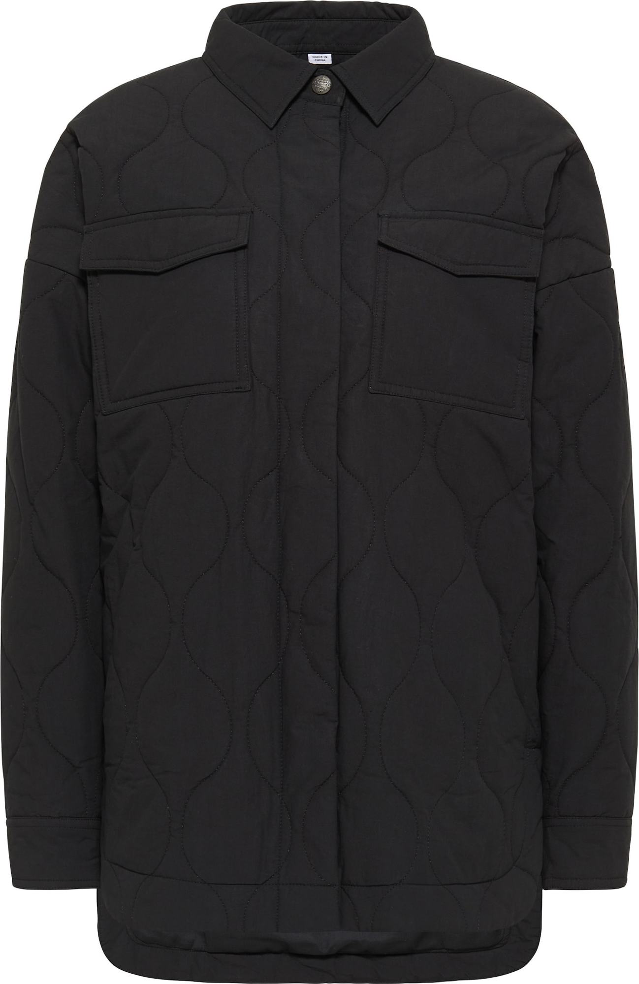 DreiMaster Vintage Přechodná bunda černá