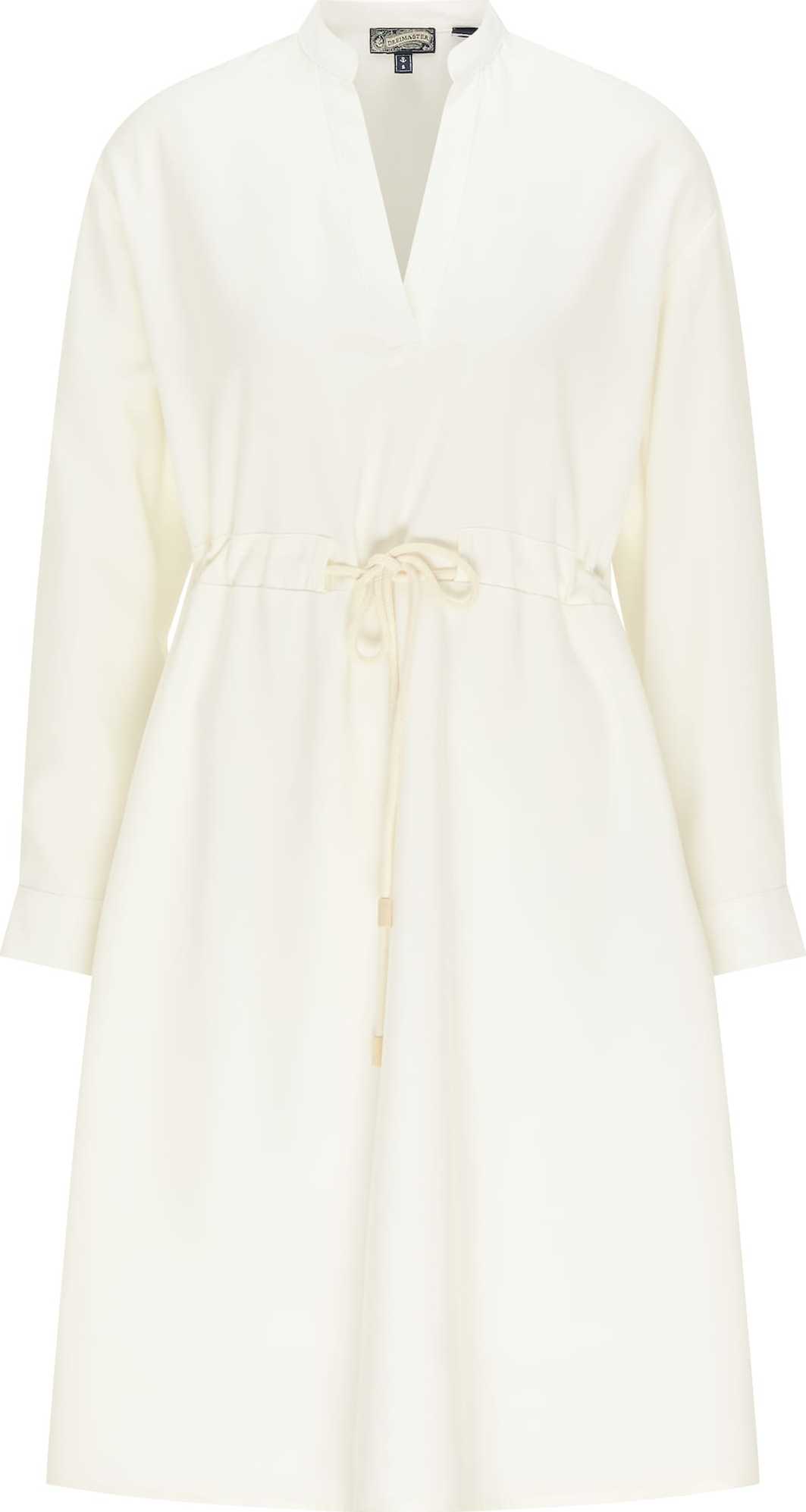 DreiMaster Vintage Šaty perlově bílá