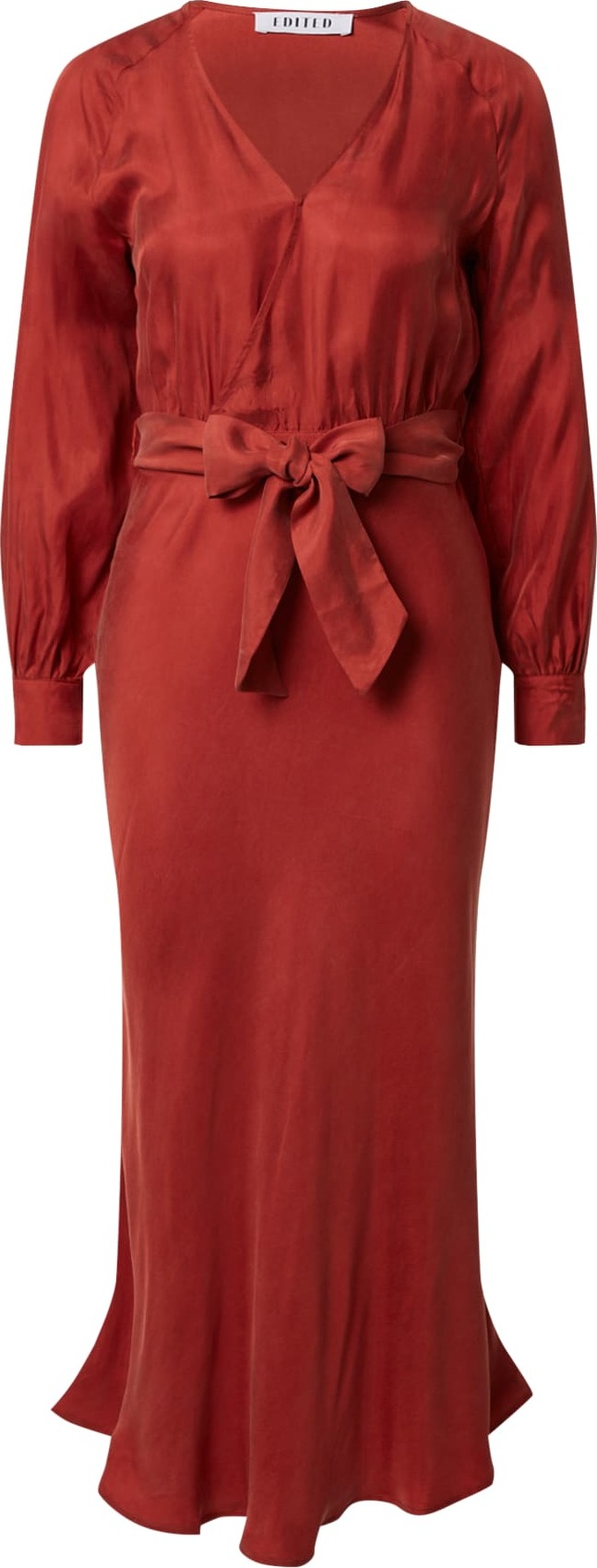 EDITED Šaty 'Alencia' oranžově červená