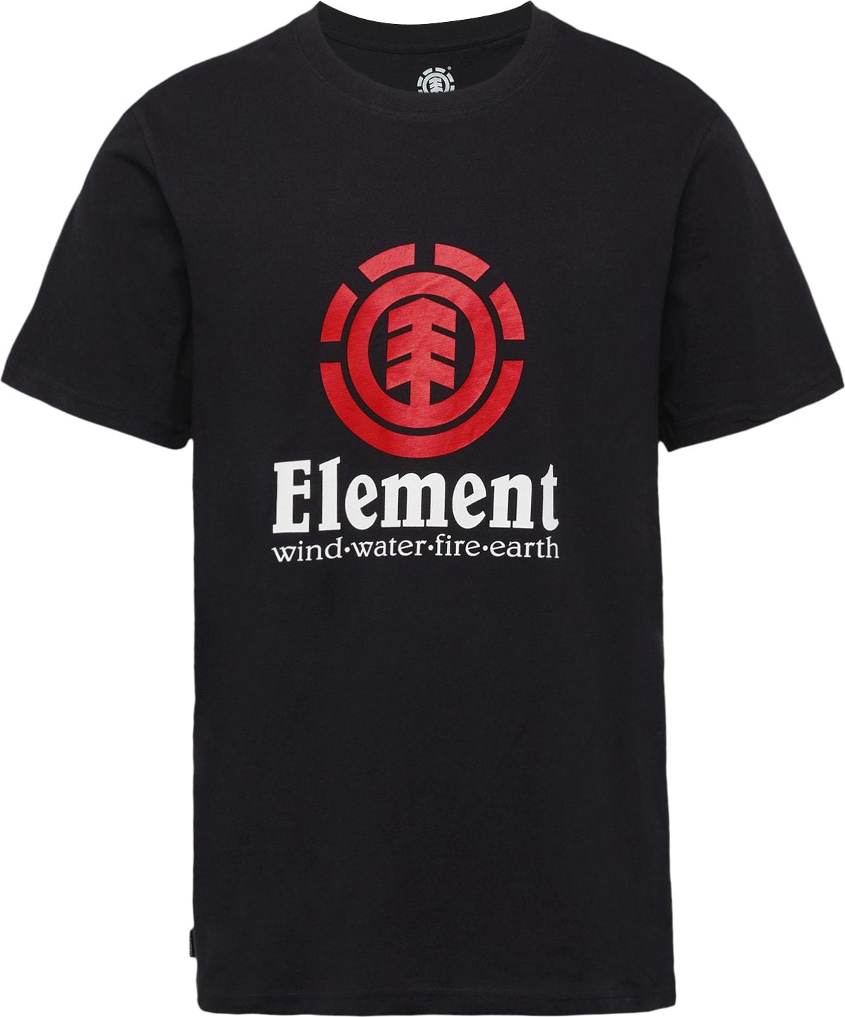 ELEMENT Tričko červená / černá / bílá