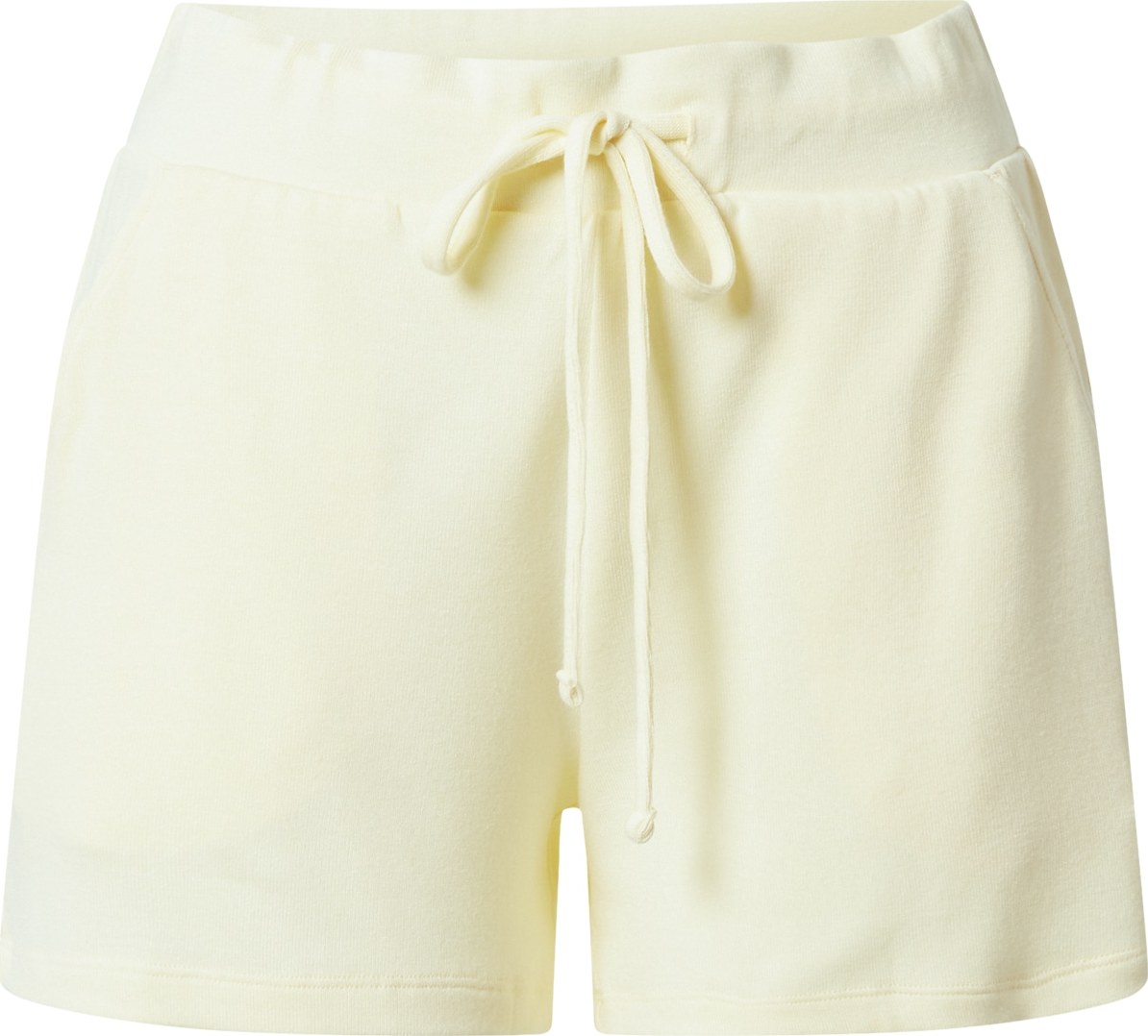 ESPRIT Kalhoty pastelově žlutá