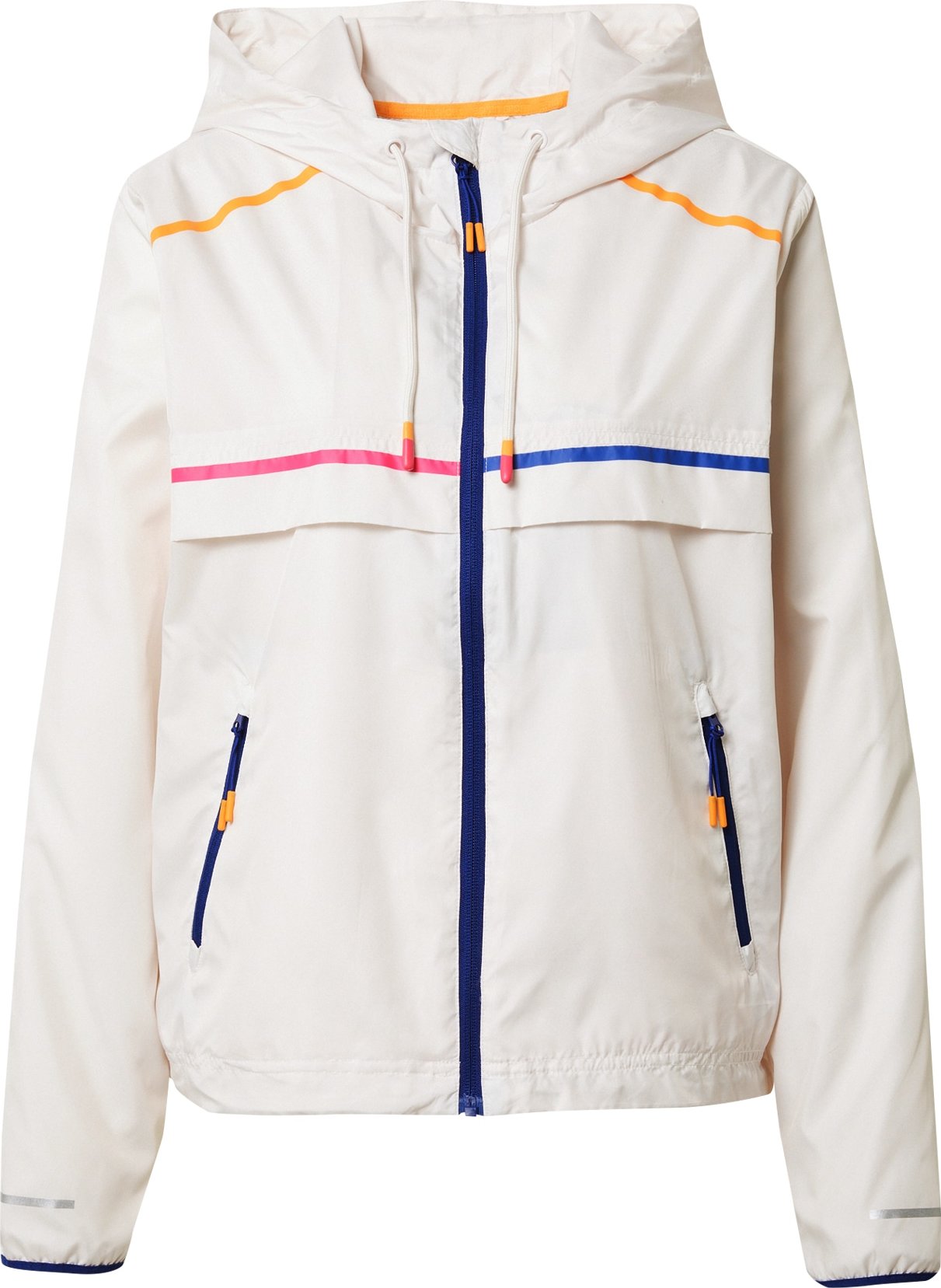 ESPRIT SPORT Sportovní bunda modrá / oranžová / růžová / bílá
