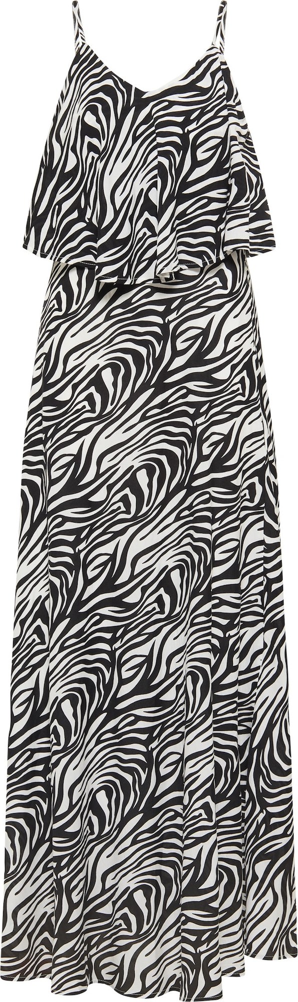 faina Letní šaty černá / bílá