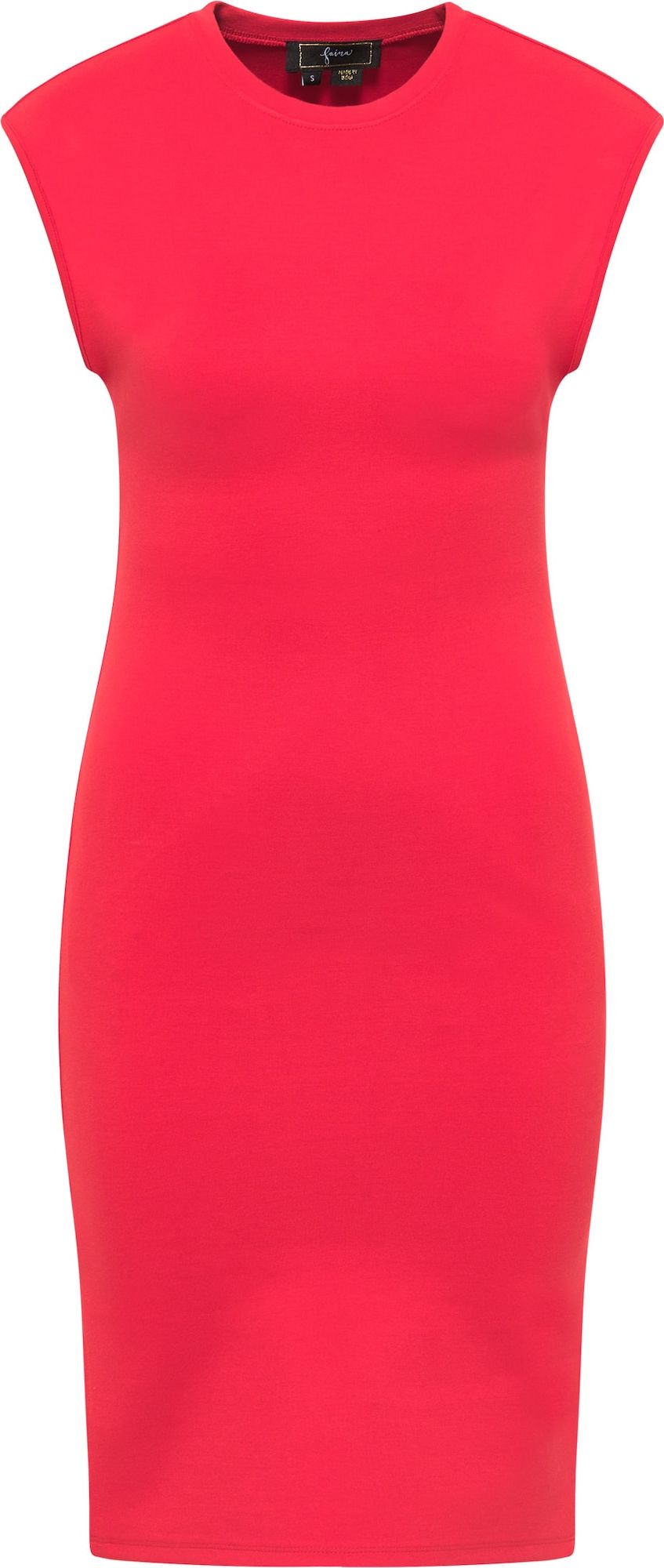 faina Pouzdrové šaty červená