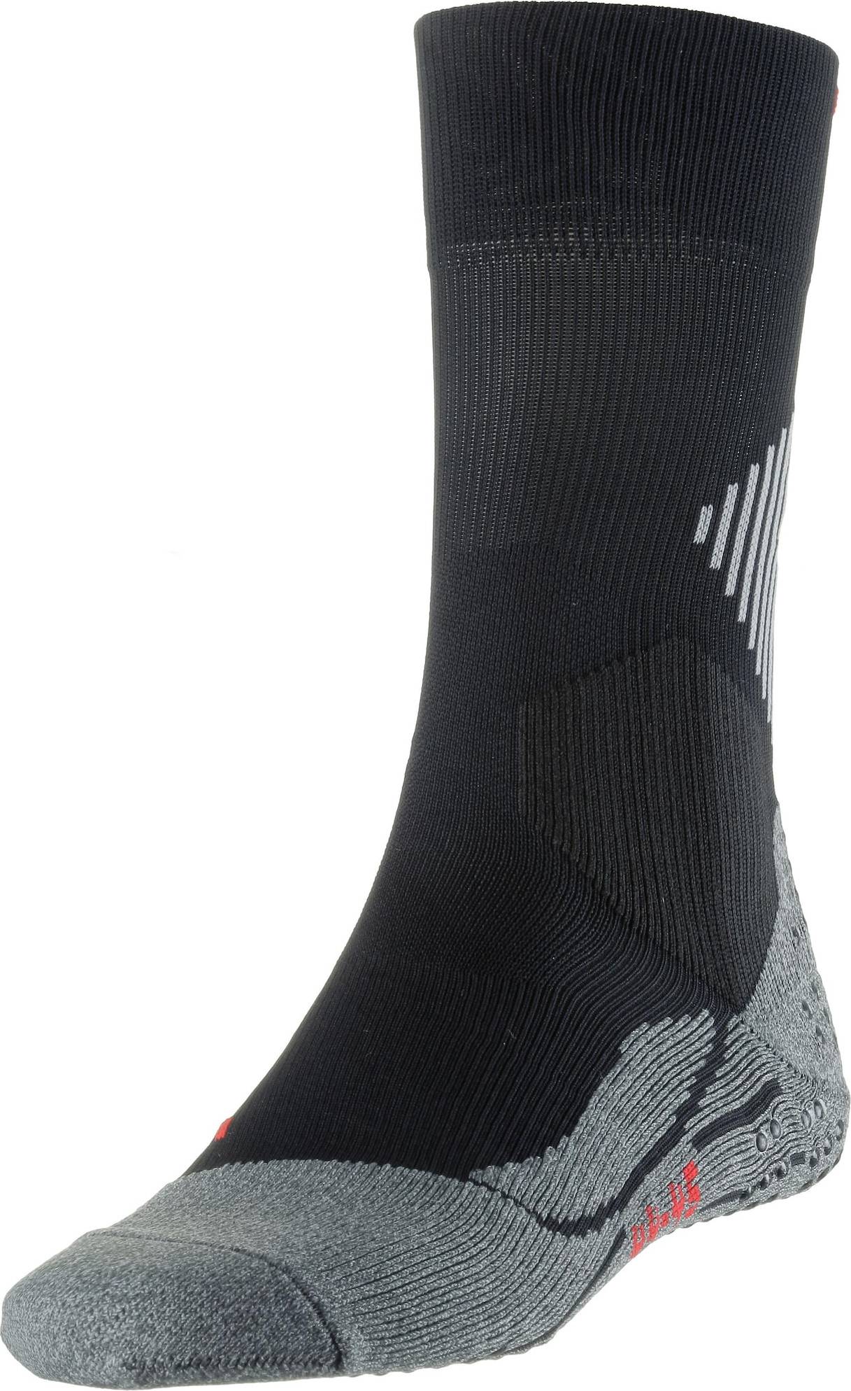 FALKE Sportovní ponožky '4Grip' šedá / černá
