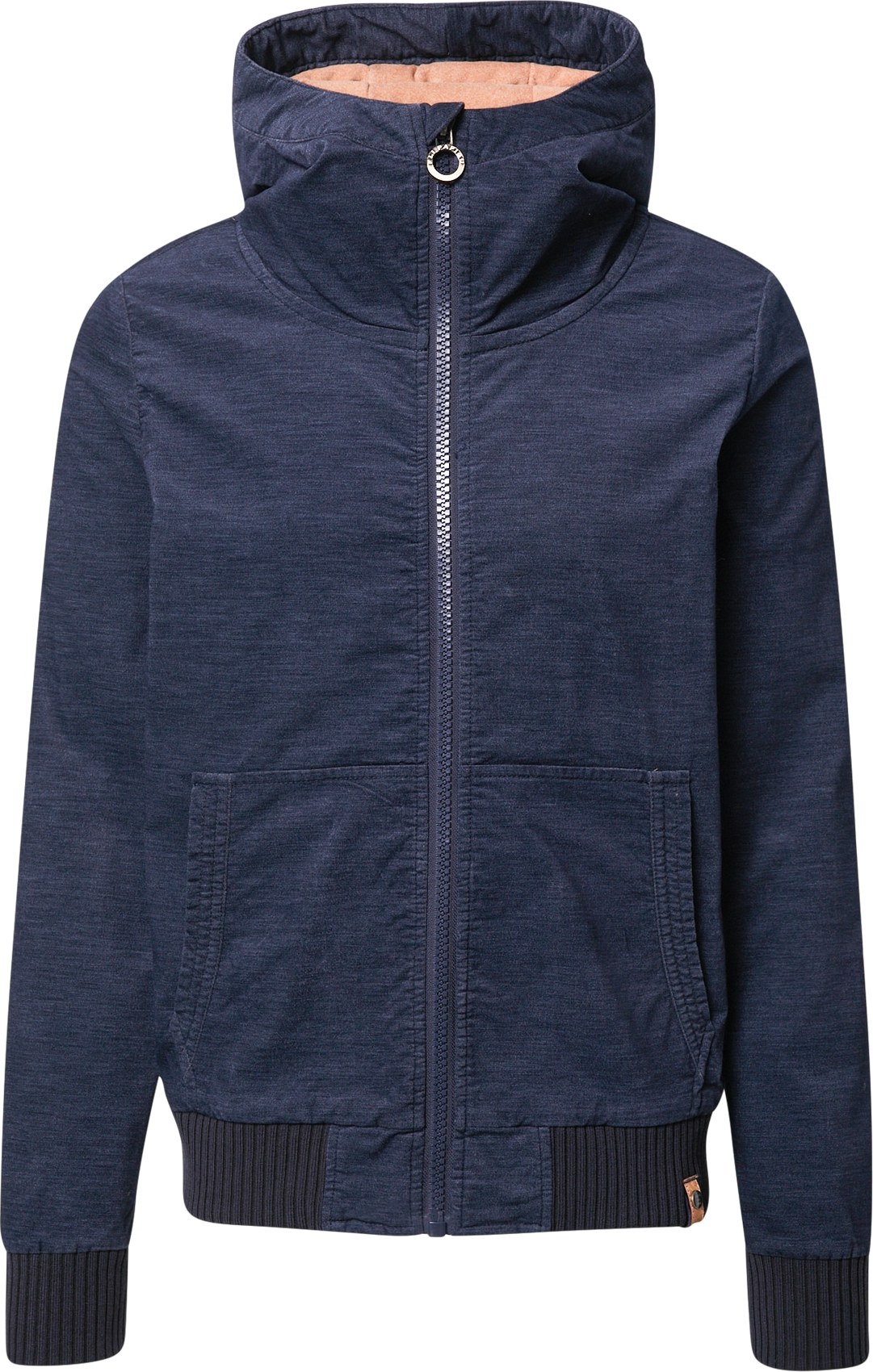 Fli Papigu Přechodná bunda 'AMG aber kein Arbeit' tmavě modrá / černá