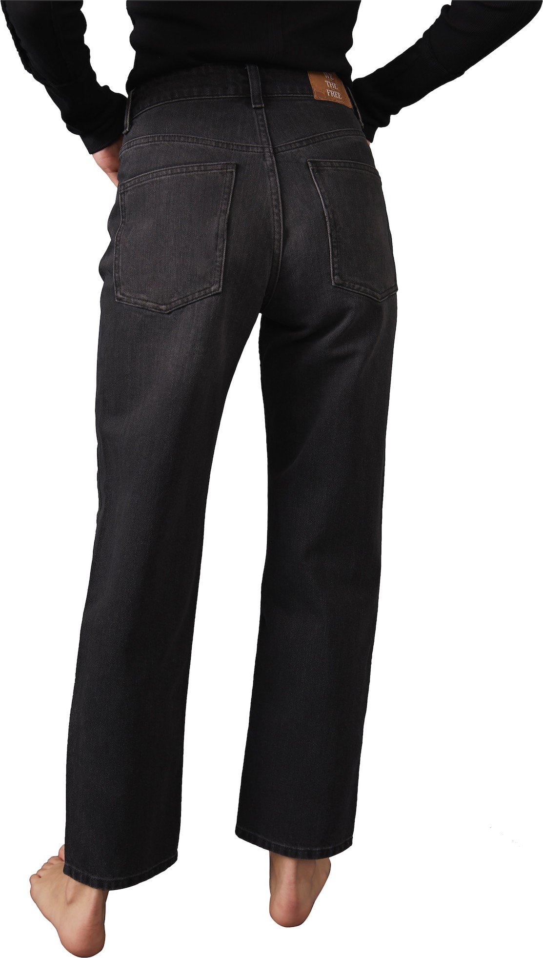 Free People Džíny 'PACIFICA' černá džínovina