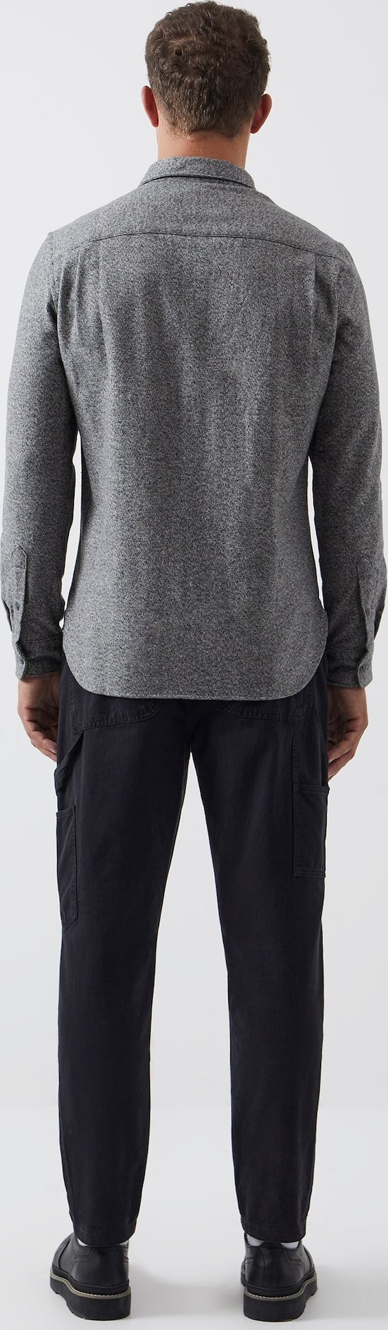 FRENCH CONNECTION Košile tmavě šedá