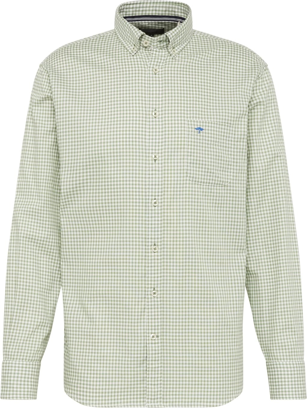 FYNCH-HATTON Košile modrá / pastelově zelená / bílá