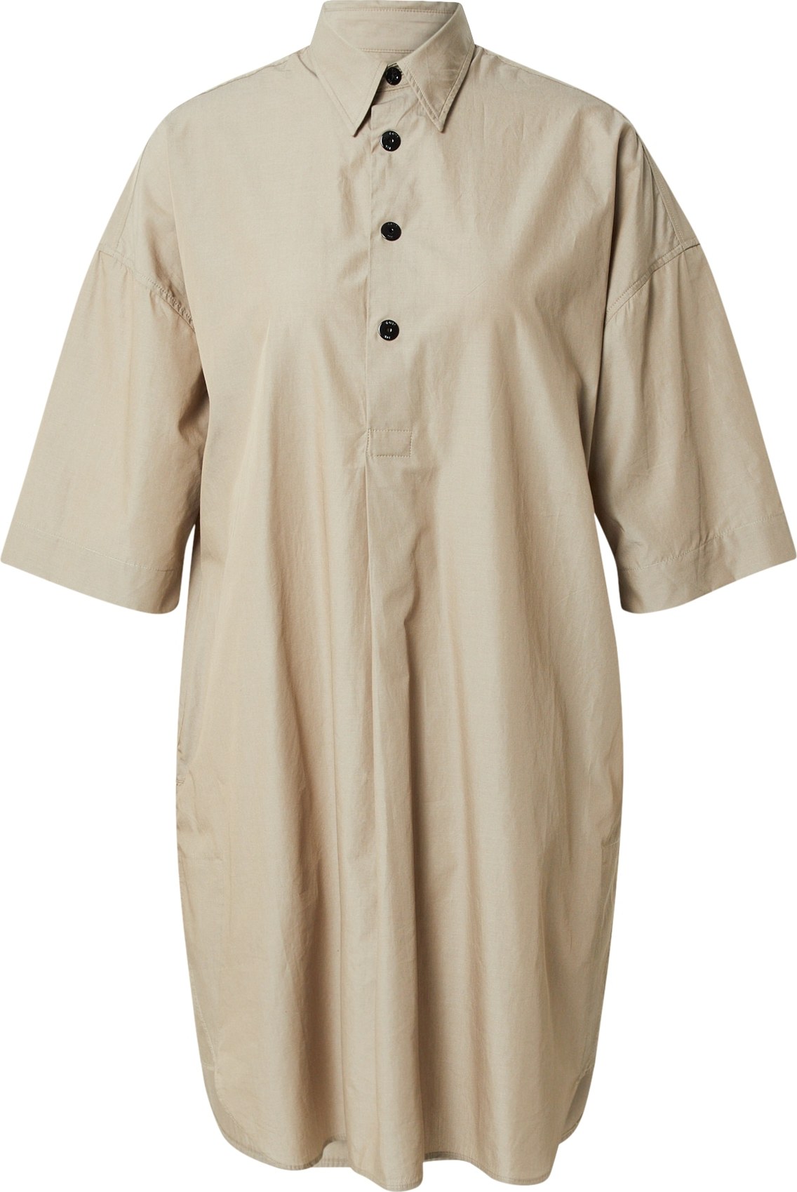 G-Star RAW Košilové šaty světle béžová