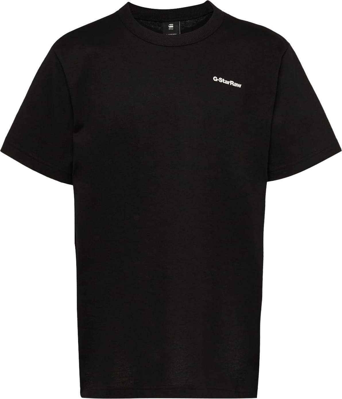 G-Star RAW Tričko černá / bílá