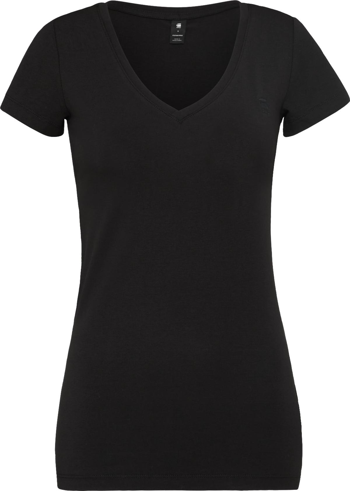 G-Star RAW Tričko černá