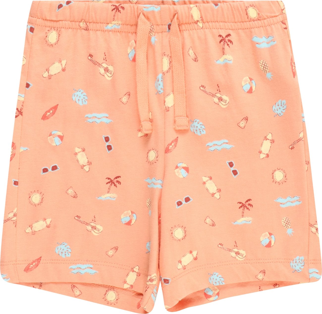 GAP Kalhoty světlemodrá / broskvová