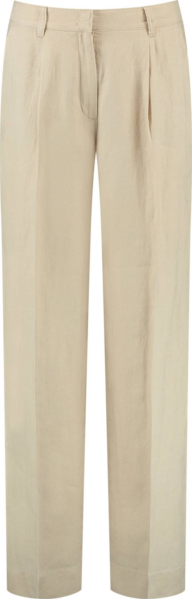 GERRY WEBER Kalhoty s puky béžová