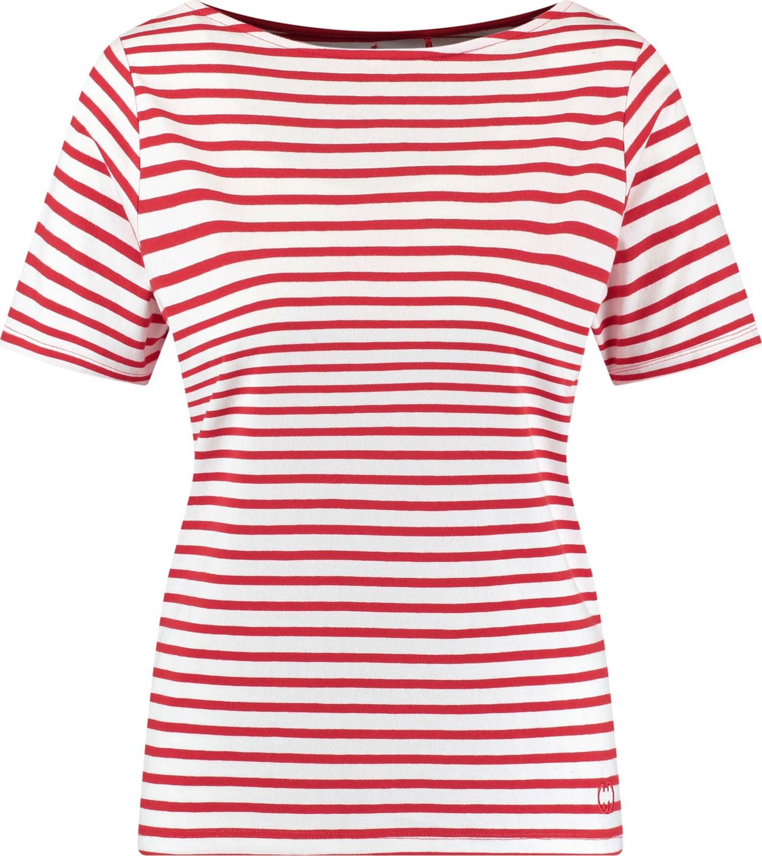 GERRY WEBER Tričko červená / bílá