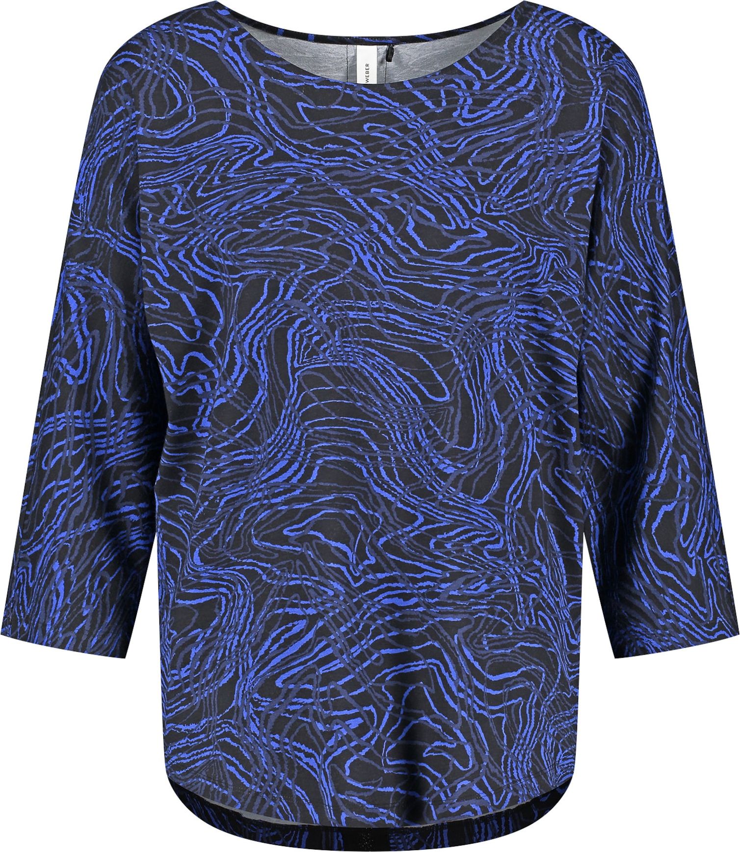 GERRY WEBER Tričko modrá / černá