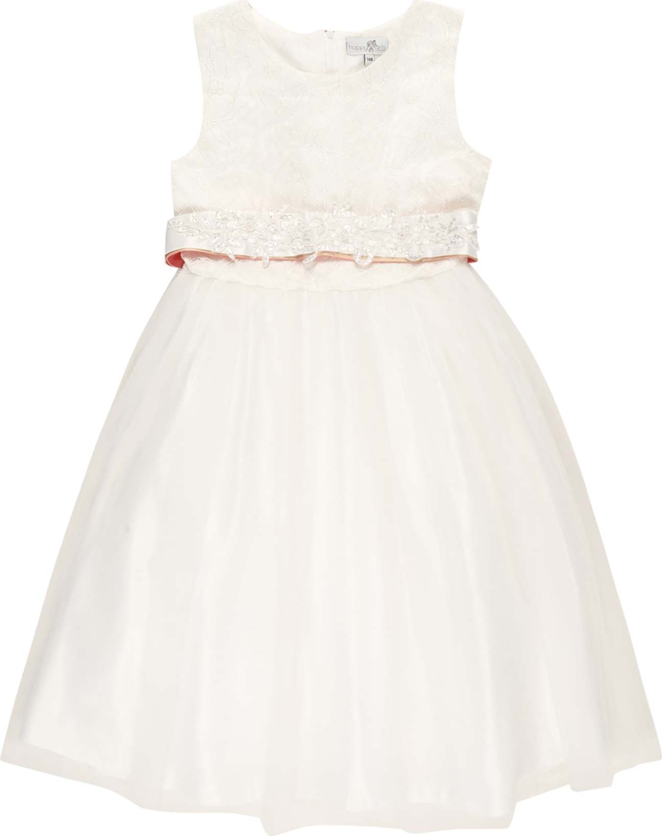 happy girls Šaty bílá