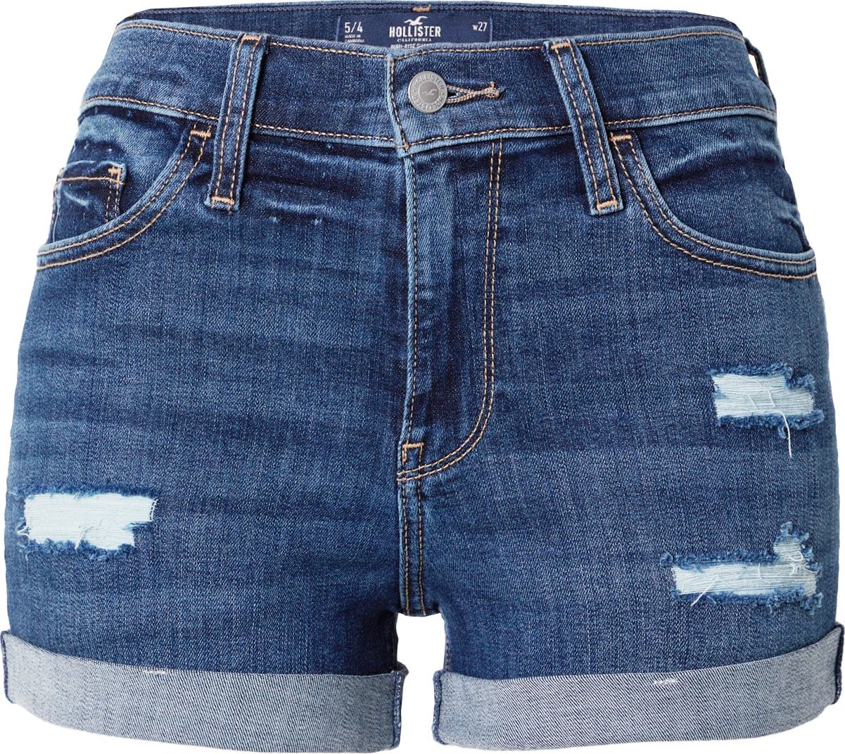 HOLLISTER Džíny modrá