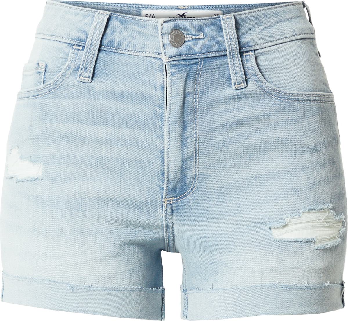 HOLLISTER Džíny modrá džínovina