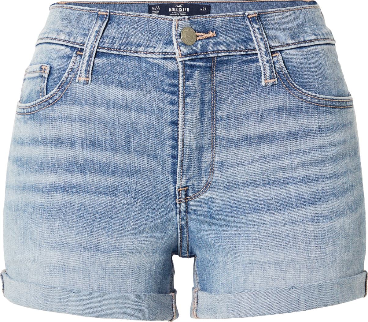 HOLLISTER Džíny světlemodrá