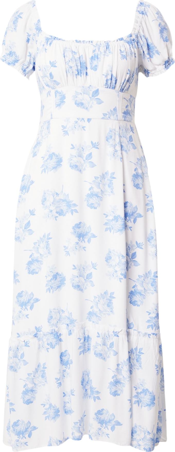 HOLLISTER Šaty světlemodrá / bílá