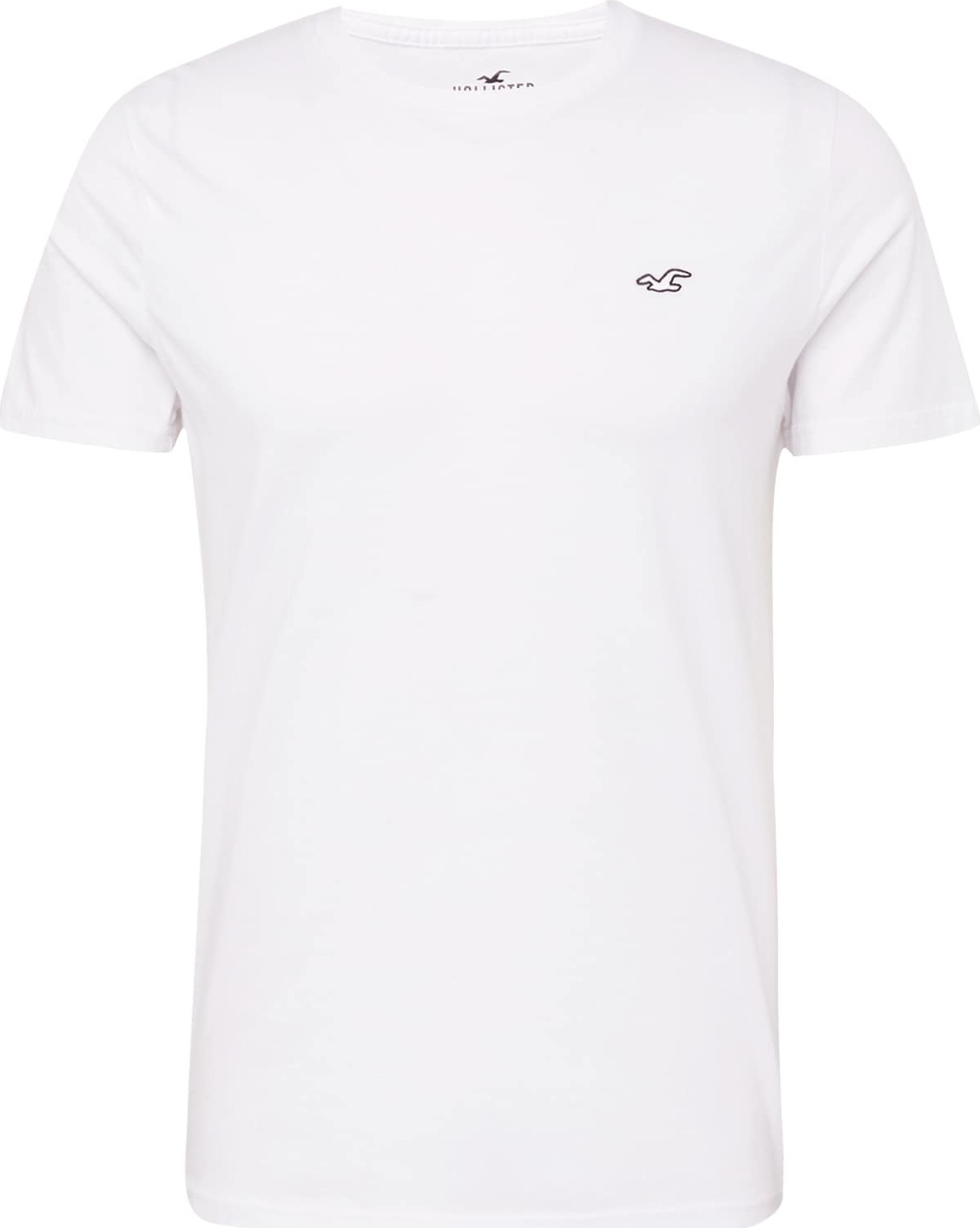 HOLLISTER Tričko černá / bílá