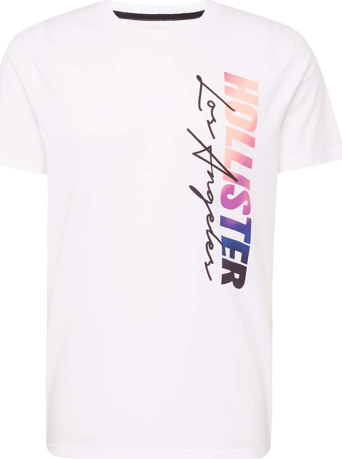 HOLLISTER Tričko tmavě modrá / fialová / černá / offwhite