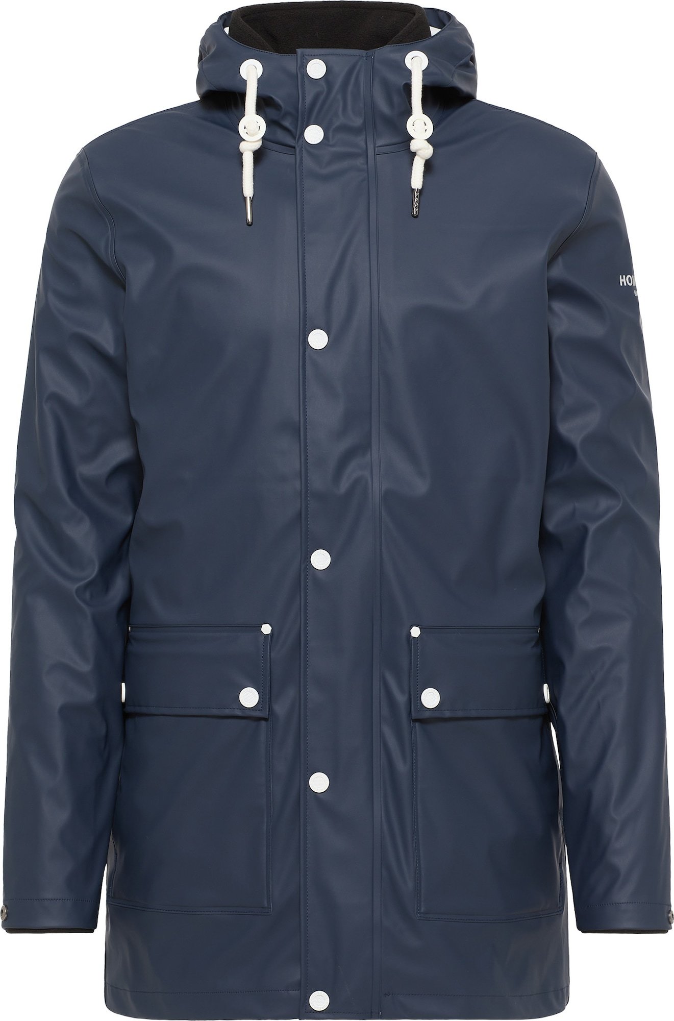 HOMEBASE Přechodná bunda 'Hamburg' marine modrá / bílá