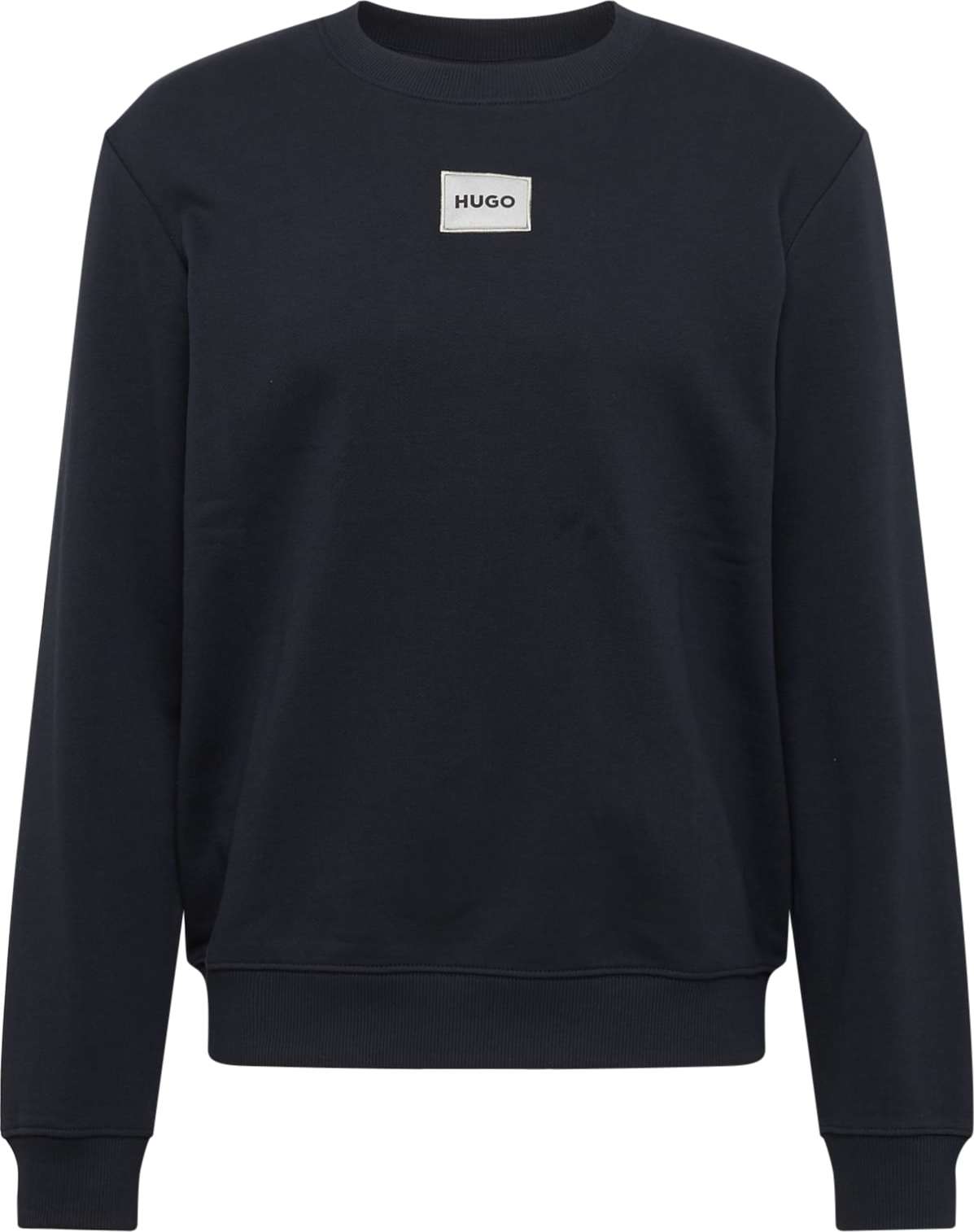 HUGO Mikina 'Duragol' noční modrá / černá / bílá