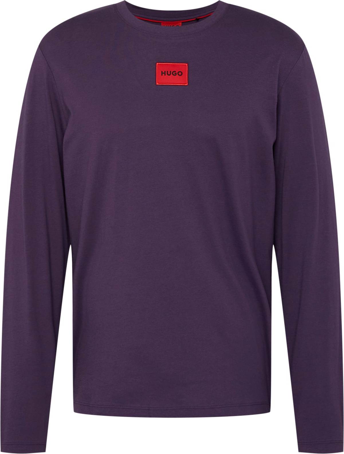 HUGO Tričko 'Diragolo' fialová / červená