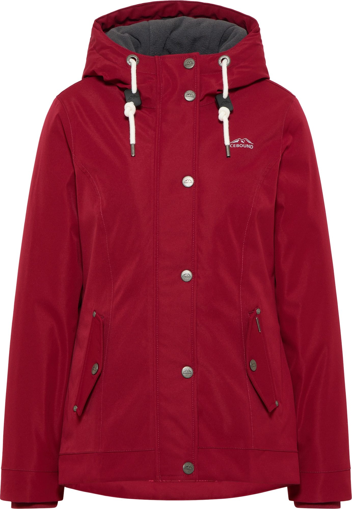 ICEBOUND Funkční bunda tmavě červená