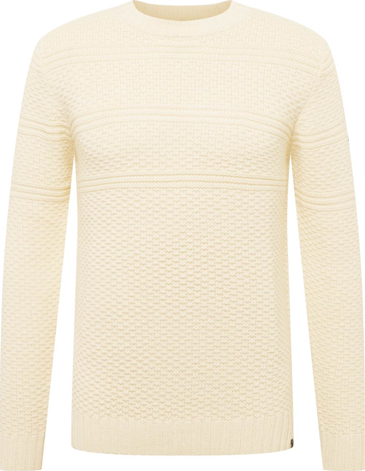 INDICODE JEANS Svetr 'Shores' krémová