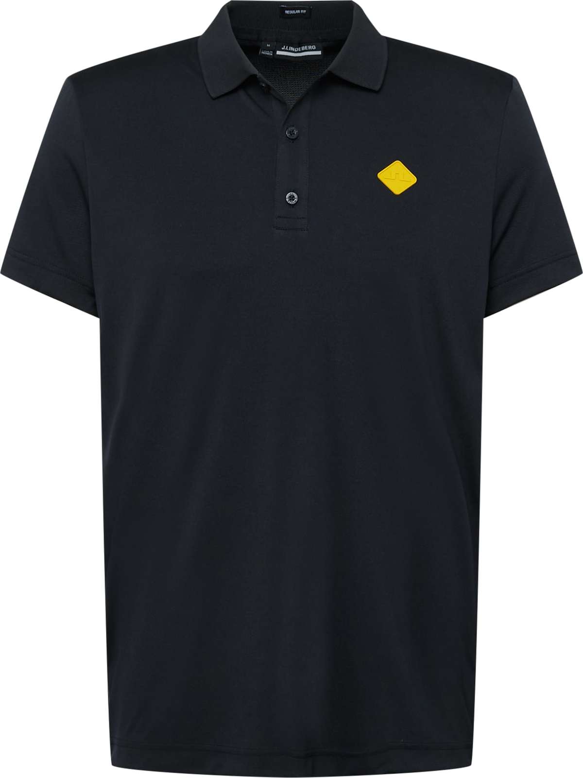 J.Lindeberg Funkční tričko 'Diamond' žlutá / černá