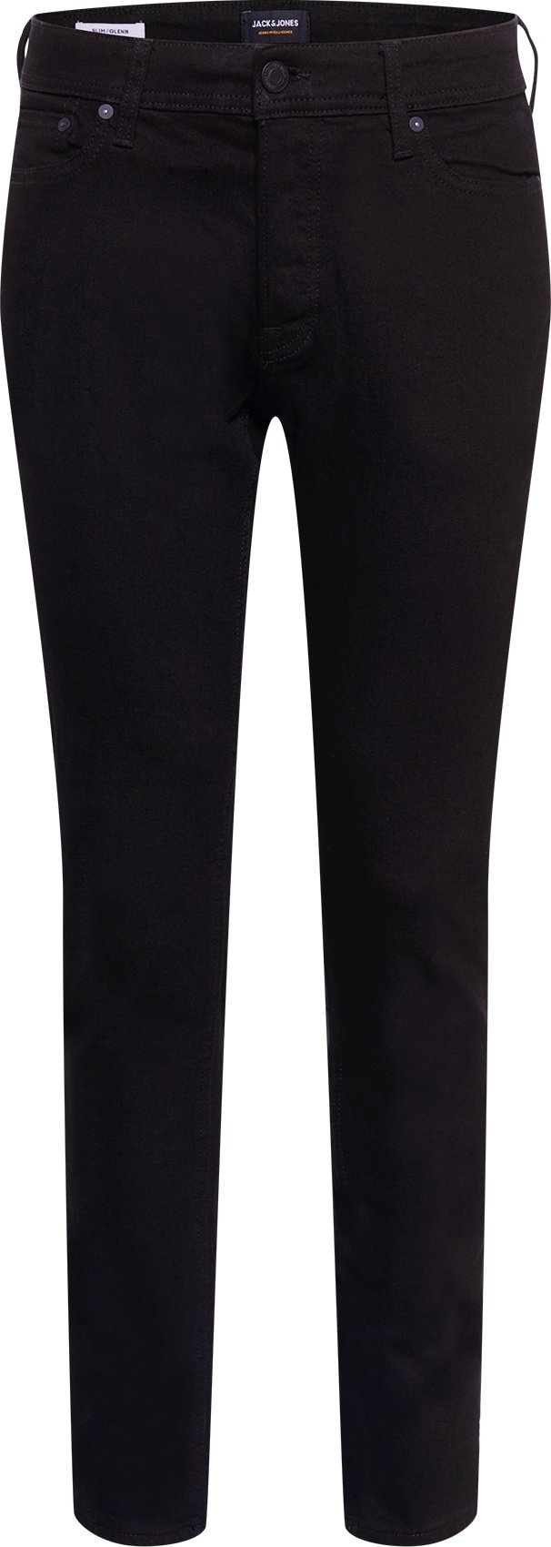 JACK & JONES Džíny 'Glenn' černá džínovina