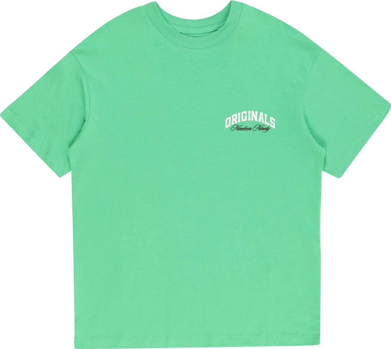 Jack & Jones Junior Tričko 'BRINK' nefritová / černá / bílá