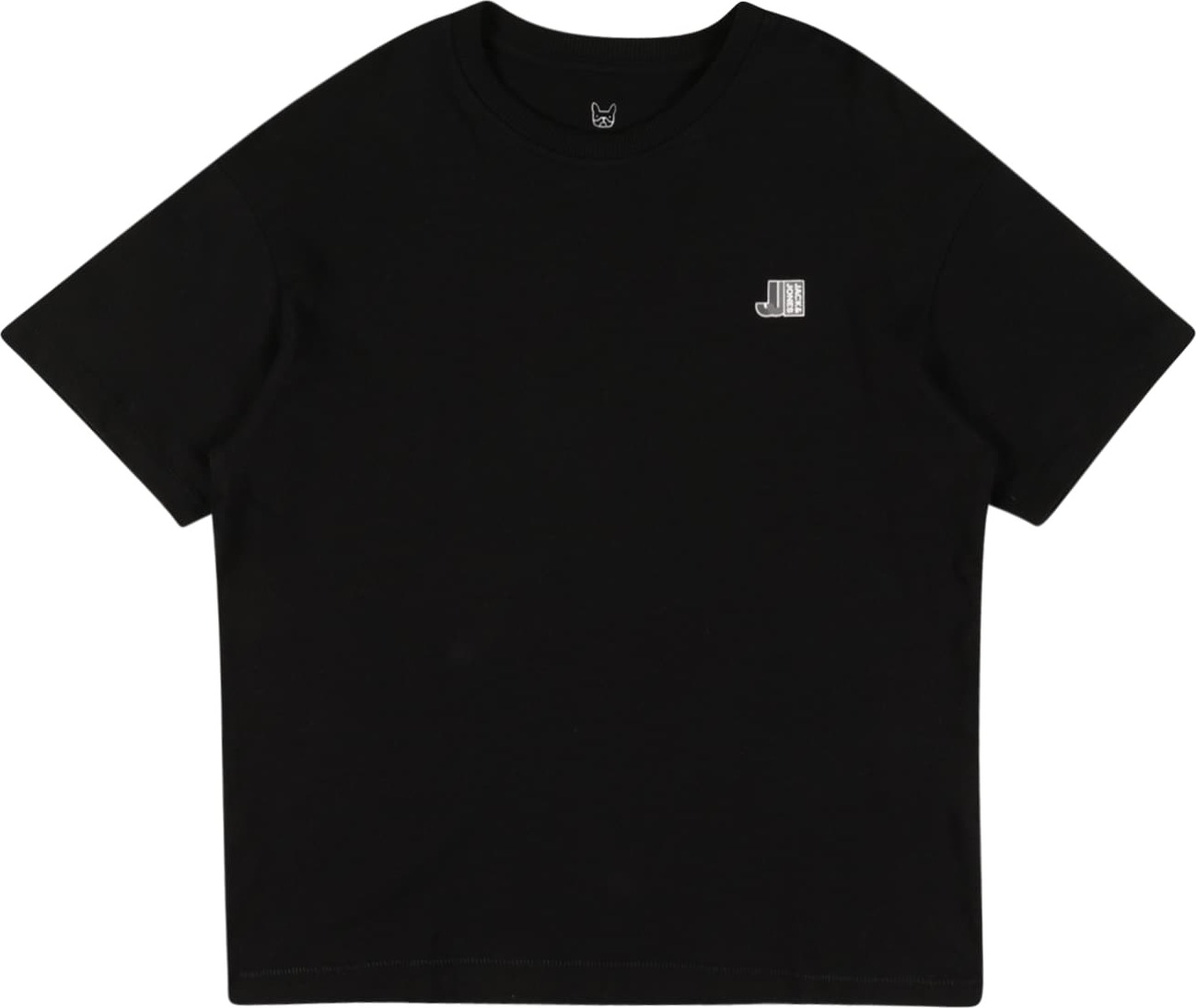 Jack & Jones Junior Tričko 'SPRING' černá / bílá