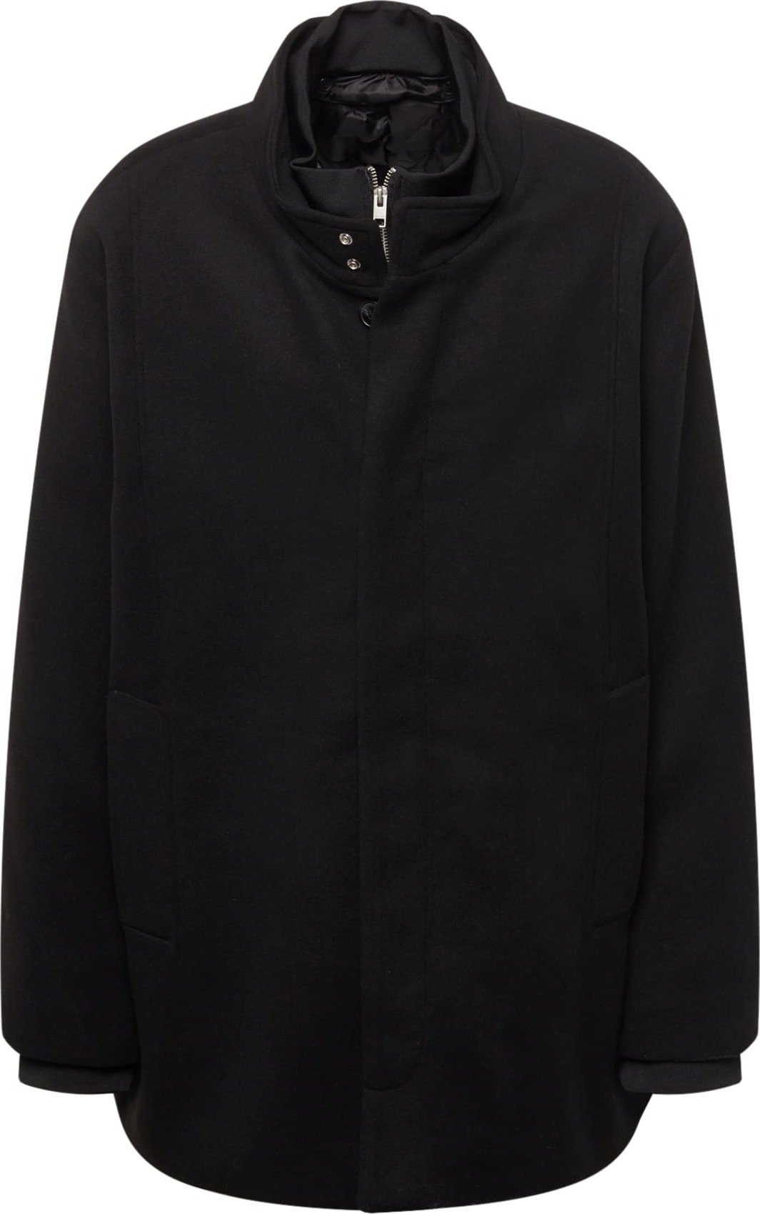 Jack & Jones Plus Přechodná bunda 'Dunham' černá