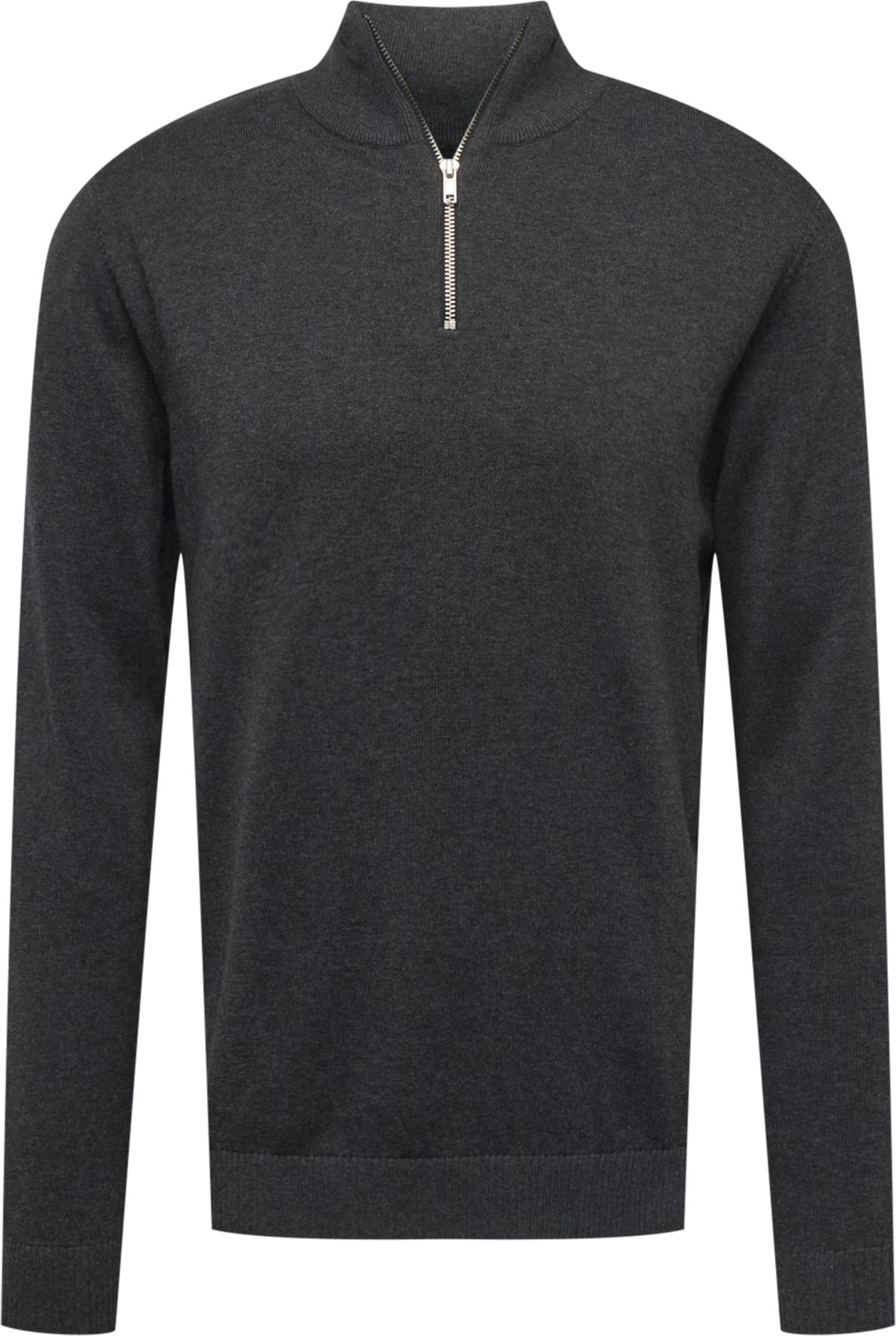 JACK & JONES Svetr tmavě šedá