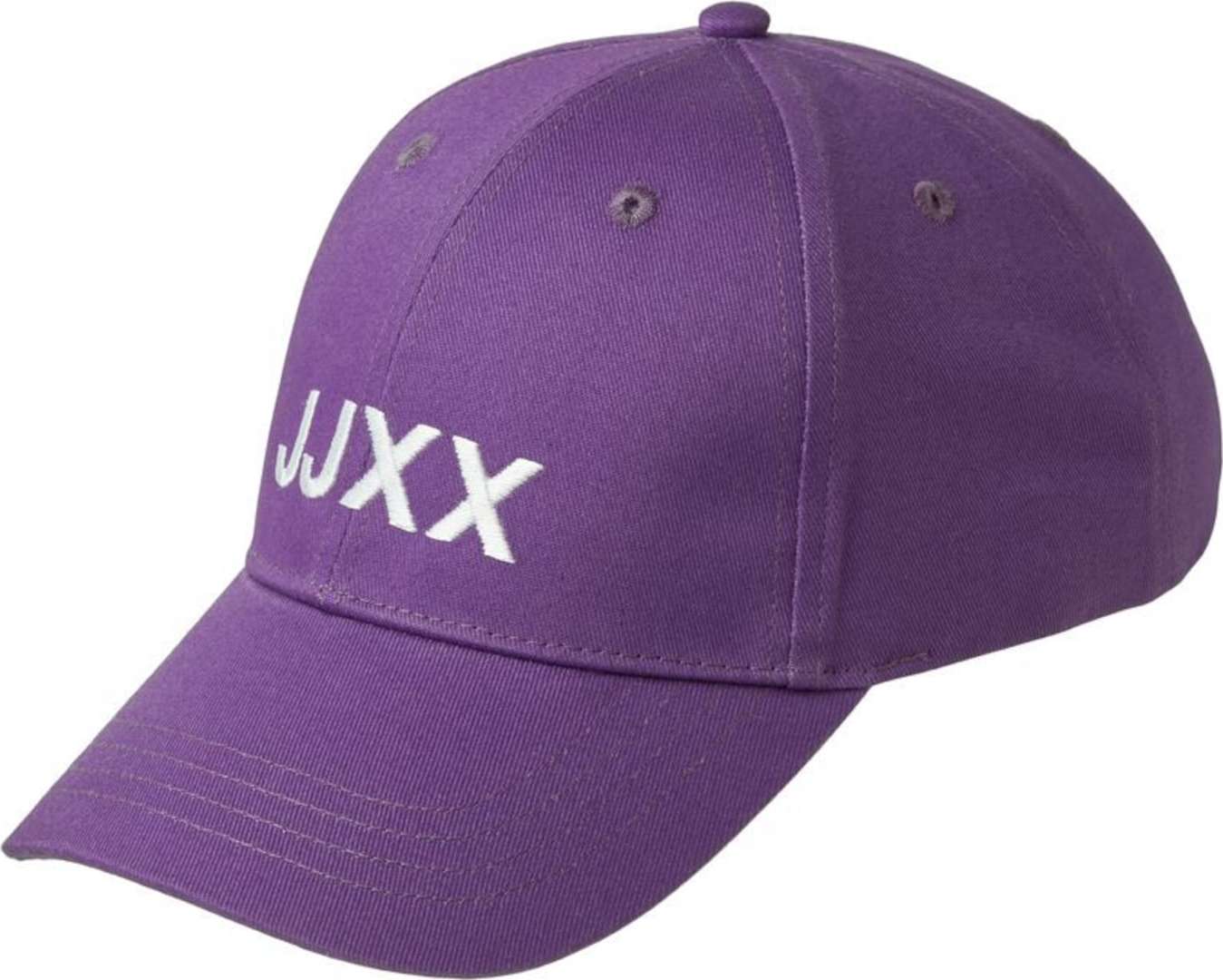 JJXX Čepice purpurová / bílá