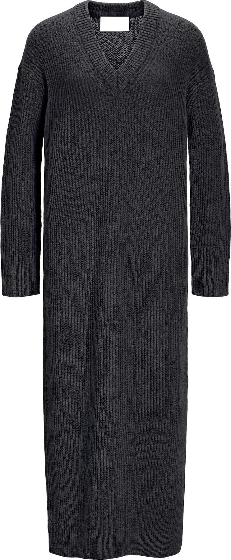 JJXX Úpletové šaty černá