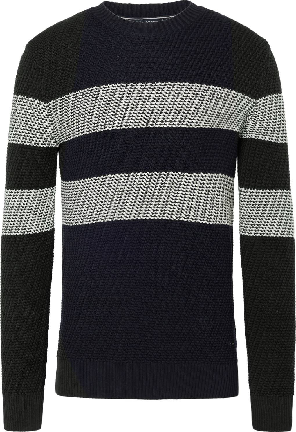 JOOP! Svetr 'Damaso' námořnická modř / bílá