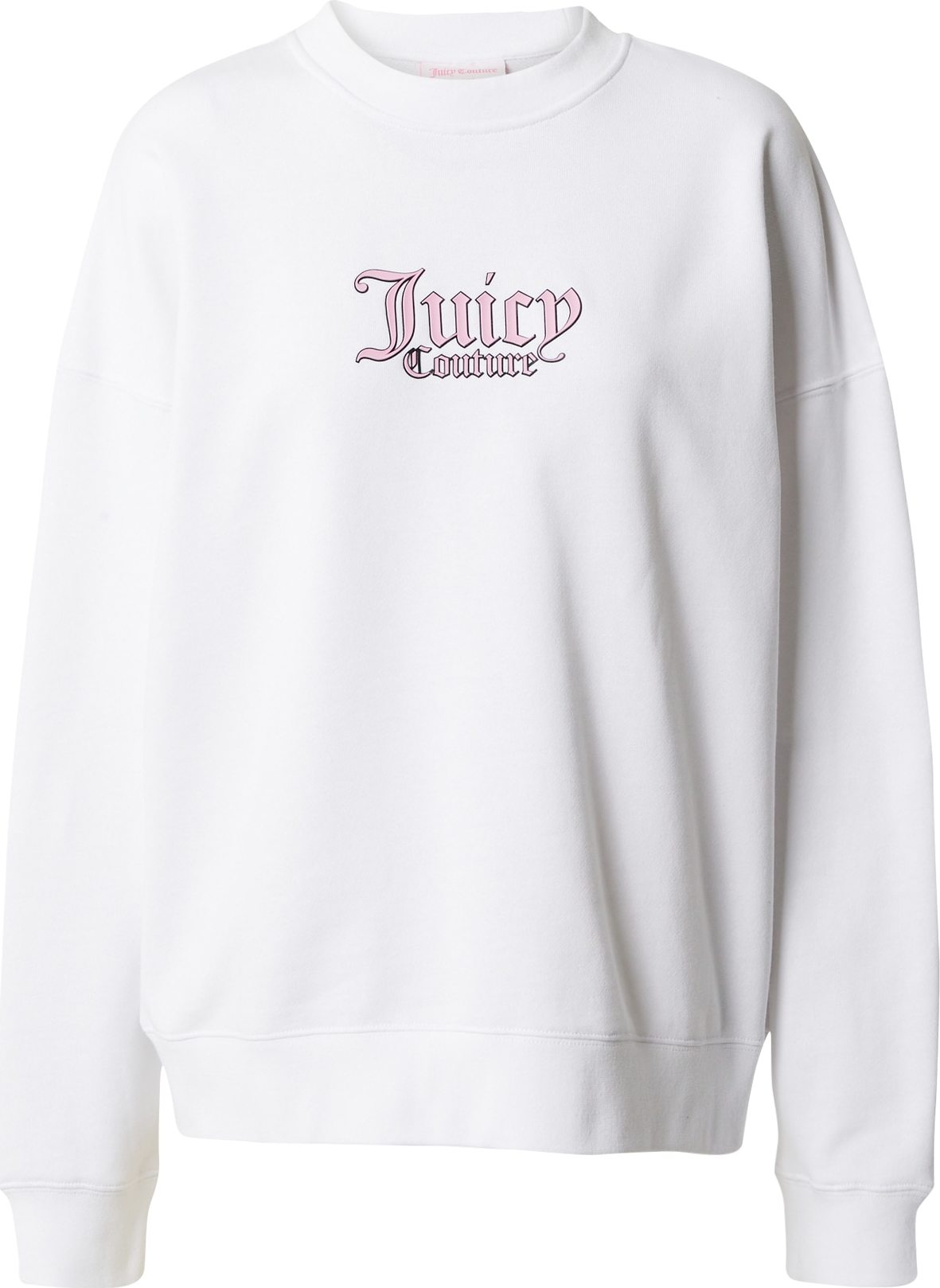 Juicy Couture Sport Sportovní mikina 'VALENTINA' světle růžová / černá / bílá