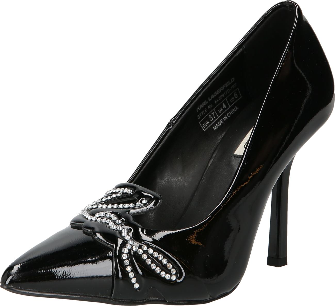 Karl Lagerfeld Lodičky 'SARABANDE' černá