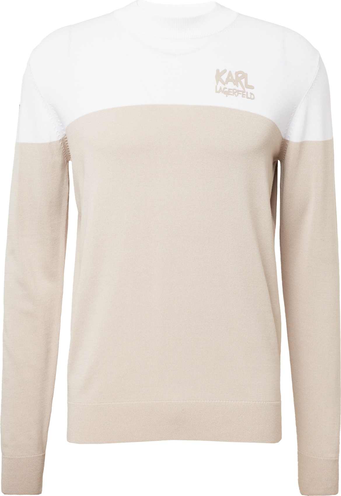Karl Lagerfeld Svetr velbloudí / bílá