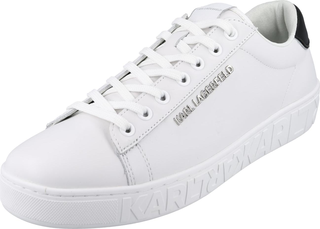 Karl Lagerfeld Tenisky 'KUPSOLE III' černá / bílá