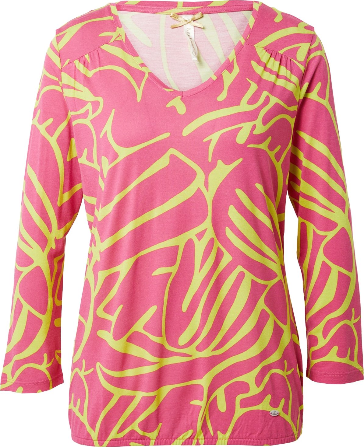 Key Largo Tričko citronová / pink