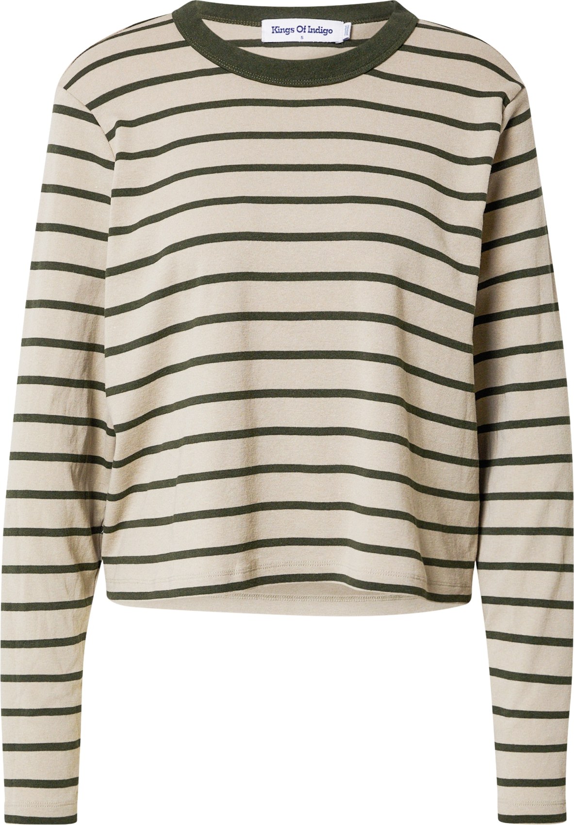 Kings Of Indigo Tričko 'JESSAMINE' béžová / zelená