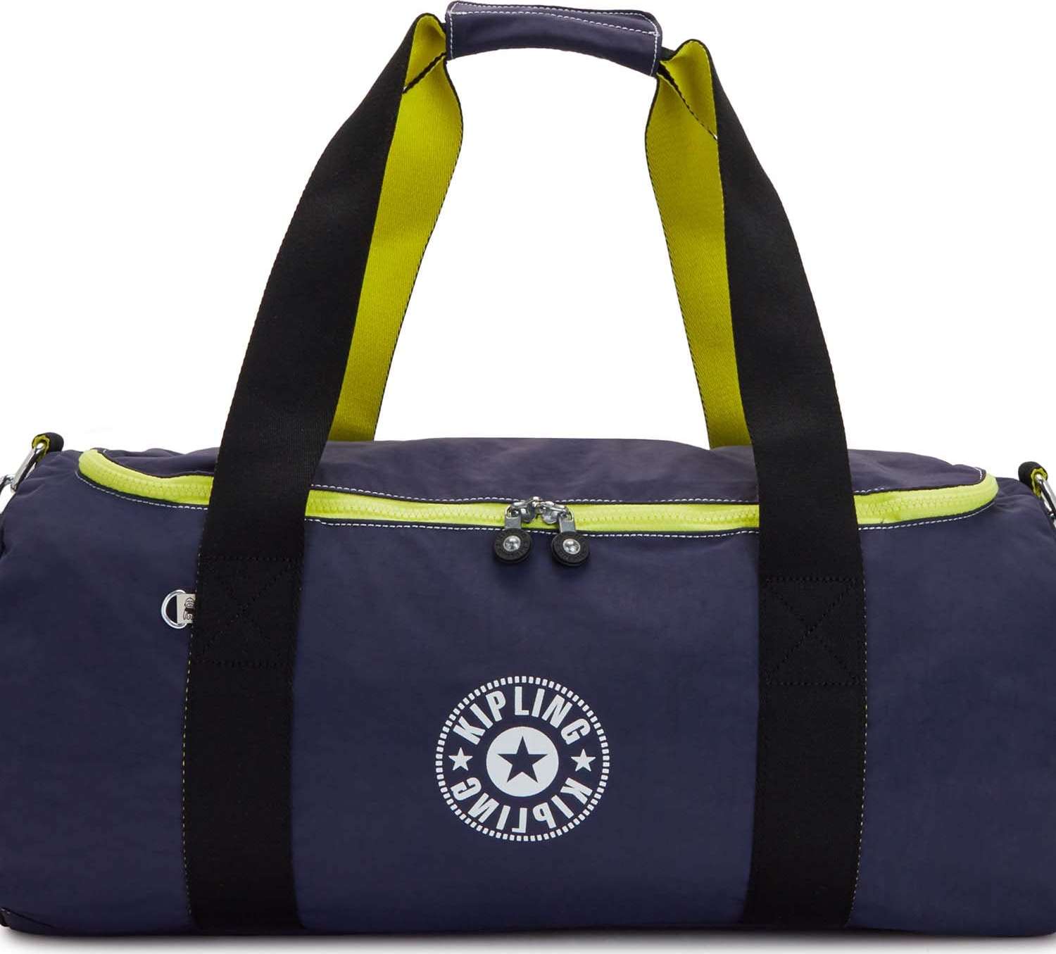 KIPLING Taška Weekender 'Argus' námořnická modř / žlutá / bílá