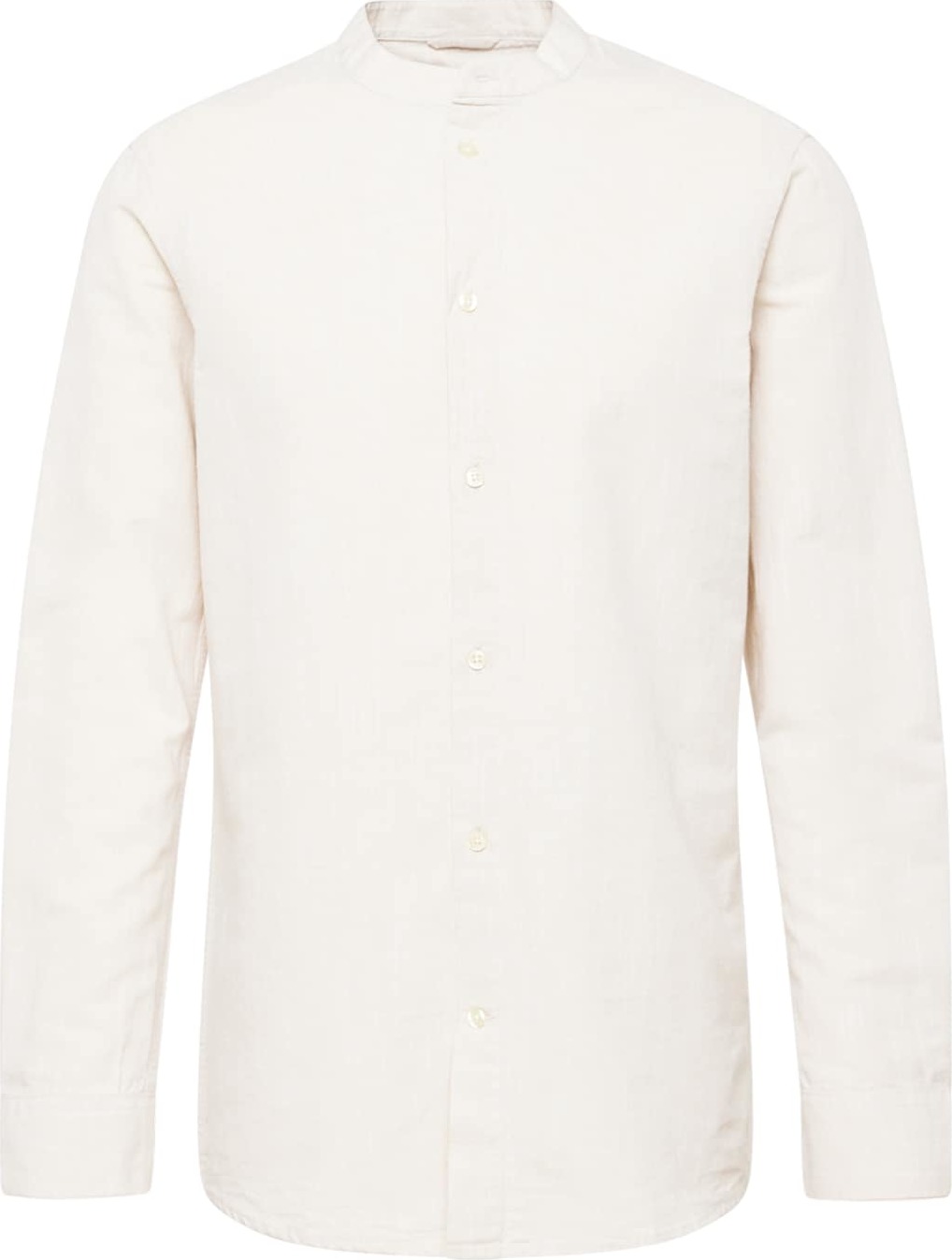 KnowledgeCotton Apparel Košile světle šedá